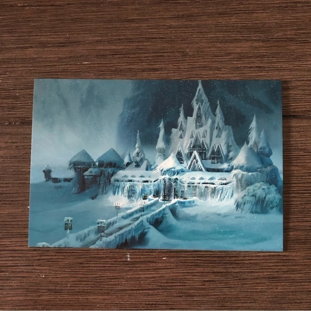 Disney Frozen Postcard: Backgrounds (set of 5)
